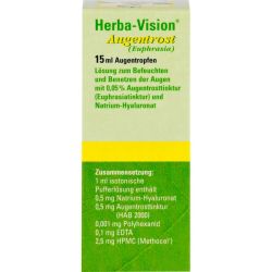 HERBA-VISION Augentrost Augentropfen 15 ml – Артикул 3114017 (артикул 3114017) Германия
