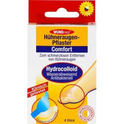 HHNERAUGENPFLASTER Comfort hydrocolloid 6 St – Артикул 3628383 (артикул 3628383) Германия