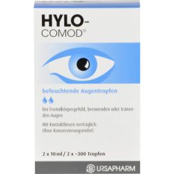 HYLO-COMOD Augentropfen 2X10 ml – Артикул 4047553 (артикул 4047553) Германия
