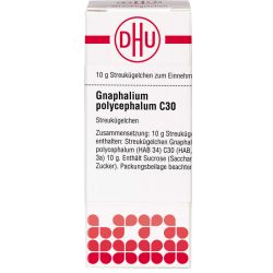 GNAPHALIUM POLYCEPHALUM C 30 Globuli 10 g – Артикул 4219008 (артикул 4219008) Германия