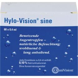 HYLO-VISION sine Einzeldosispipetten 60X0.4 ml – Артикул 4522008 (артикул 4522008) Германия