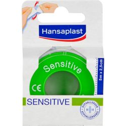 HANSAPLAST Fixierpfl.Sensitive 2,5 cmx5 m 1 St – Артикул 4778096 (артикул 4778096) Германия