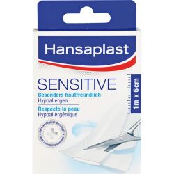HANSAPLAST Sensitive Pflaster 6 cmx1 m 1 St – Артикул 4827512 (артикул 4827512) Германия