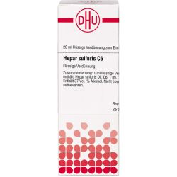 HEPAR SULFURIS C 6 Dilution 20 ml – Артикул 7169618 (артикул 7169618) Германия