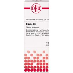 HIRUDO D 6 Dilution 20 ml – Артикул 7169682 (артикул 7169682) Германия