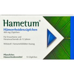 HAMETUM Hmorrhoiden Zpfchen 10 St – Артикул 7619493 (артикул 7619493) Германия