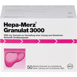 HEPA MERZ Granulat 3.000 Btl. 50 St – Артикул 7620622 (артикул 7620622) Германия