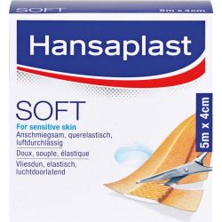 HANSAPLAST Soft Pflaster 4 cmx5 m Rolle 1 St – Артикул 8861291 (артикул 8861291) Германия
