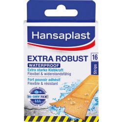 HANSAPLAST extra robust waterproof Pflasterstrips 16 St – Артикул 9272792 (артикул 9272792) Германия