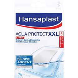 HANSAPLAST med Aqua Protect XXL Pflaster 8x10 cm 5 St – Артикул 10024970 (артикул 10024970) Германия