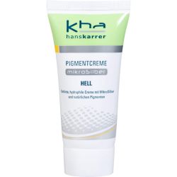 HANS KARRER Pigmentcreme MikroSilber hell 20 ml – Артикул 10347727 (артикул 10347727) Германия