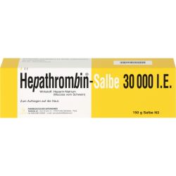 HEPATHROMBIN Salbe 30.000 150 g – Артикул 10730277 (артикул 10730277) Германия