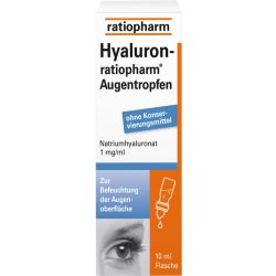 HYALURON-RATIOPHARM Augentropfen 10 ml – Артикул 10810214 (артикул 10810214) Германия