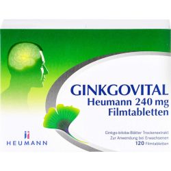 GINKGOVITAL Heumann 240 mg Filmtabletten 120 St – Артикул 11526283 (артикул 11526283) Германия