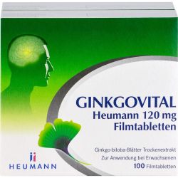 GINKGOVITAL Heumann 120 mg Filmtabletten 200 St – Артикул 11527489 (артикул 11527489) Германия