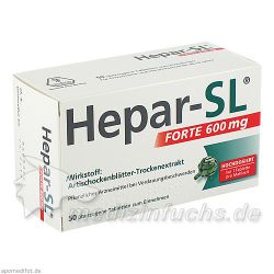 Hepar-SL FORTE 600mg, 50 ST – Артикул 8922650 (артикул 8922650) Германия